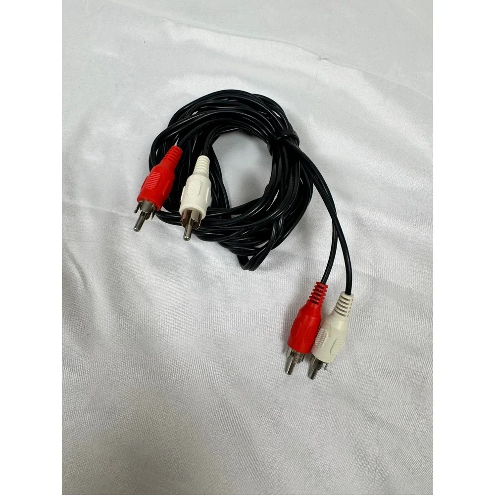 Stereo RCA Audio Cable Red White Male to Male AV Cable Black 2-Channel Composite